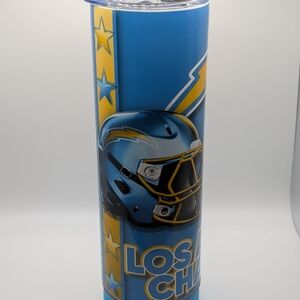 Blue and Yellow Sports Tumbler